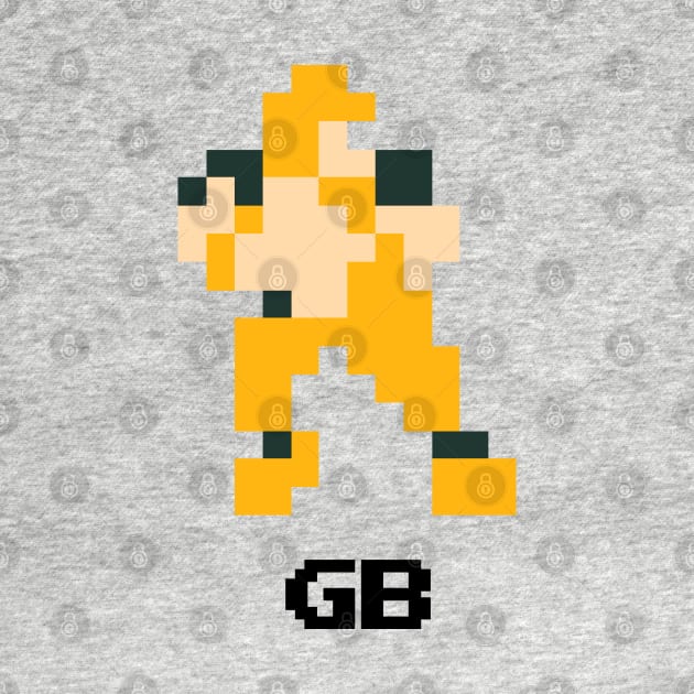 8-Bit Quarterback - Green Bay by The Pixel League